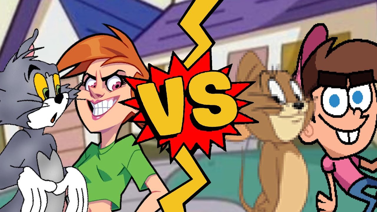 M.U.G.E.N Battles | Tom Cat/Vicky vs Jerry Mouse/Timmy Turner