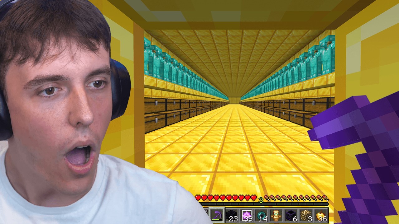 He Mined Till He Found an Unraided Base