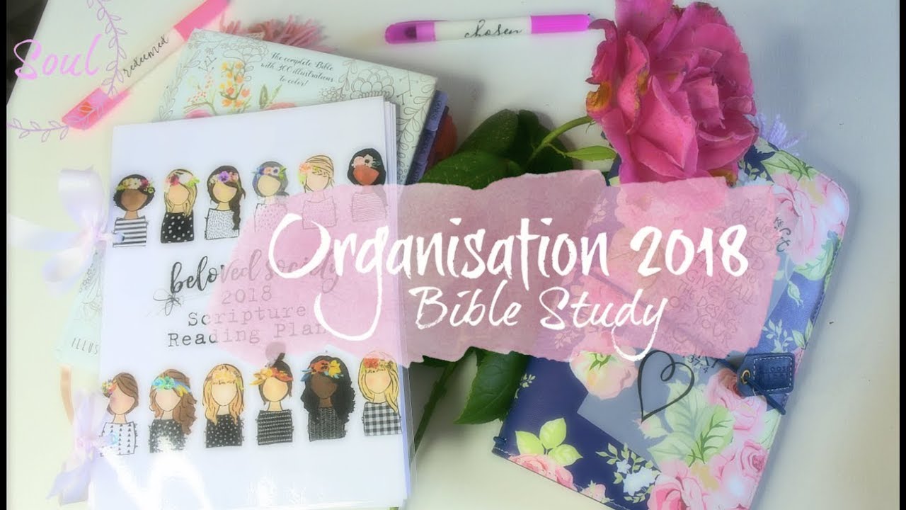 Mon organisation 2018 (plan de lecture, Méditation, Bible en 1an)