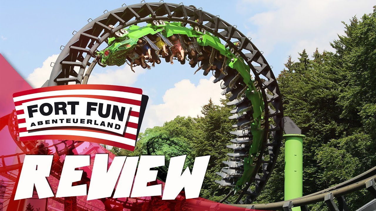 REVIEW NIEUWE ACHTBAANTREIN: FORT FUN DUITSLAND