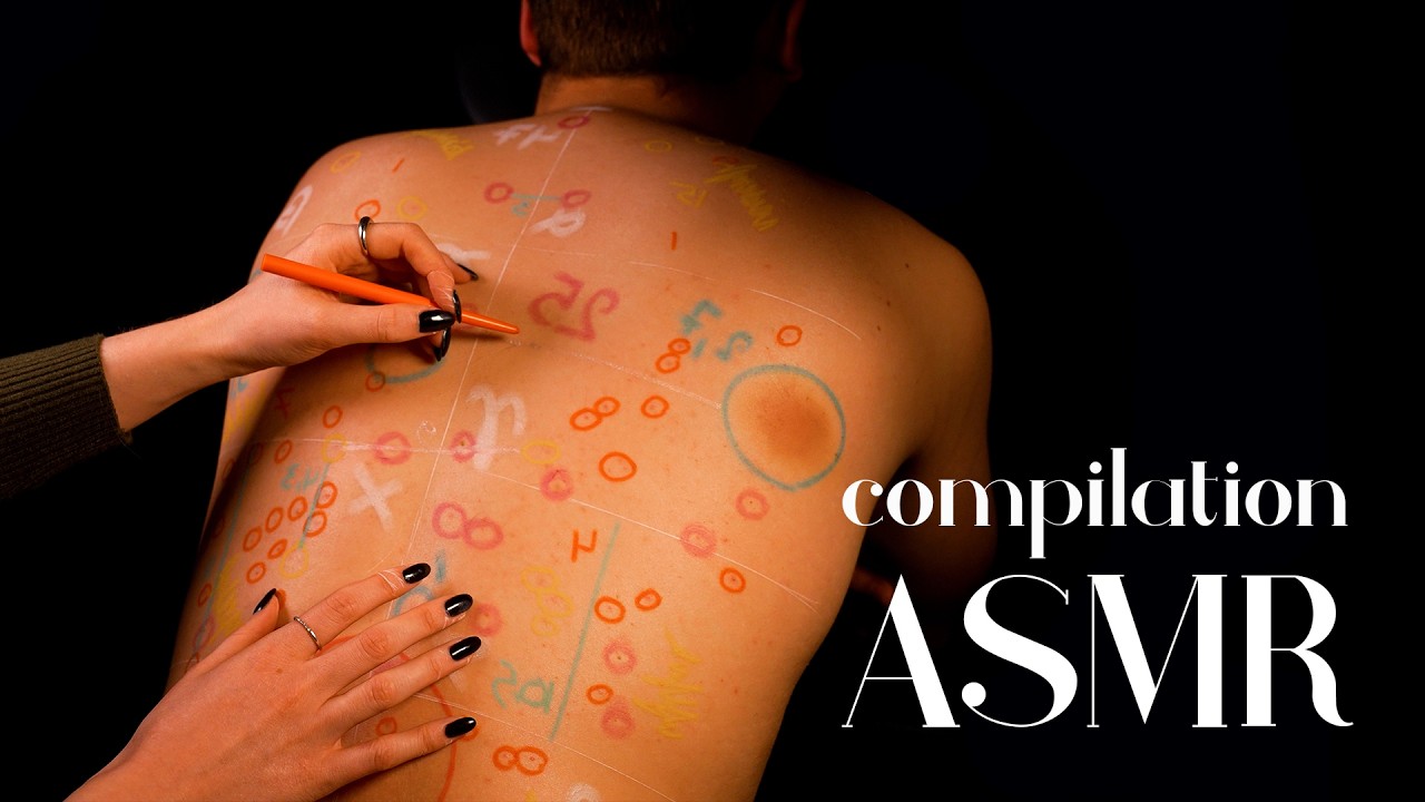 ASMR | The BEST back measurings for DEEP SLEEP 💤📐