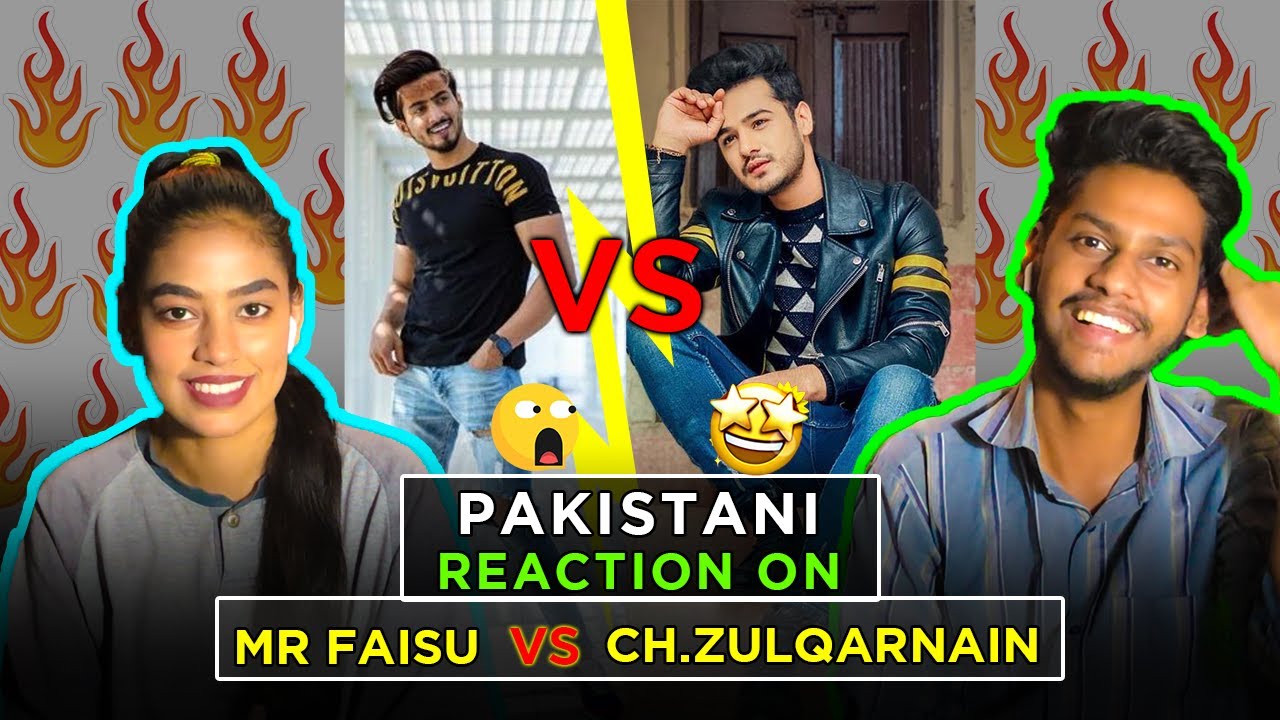 Pakistani React on Mr.faisu vs Zulqarnain Sikandar tiktok videos | NG Reaction