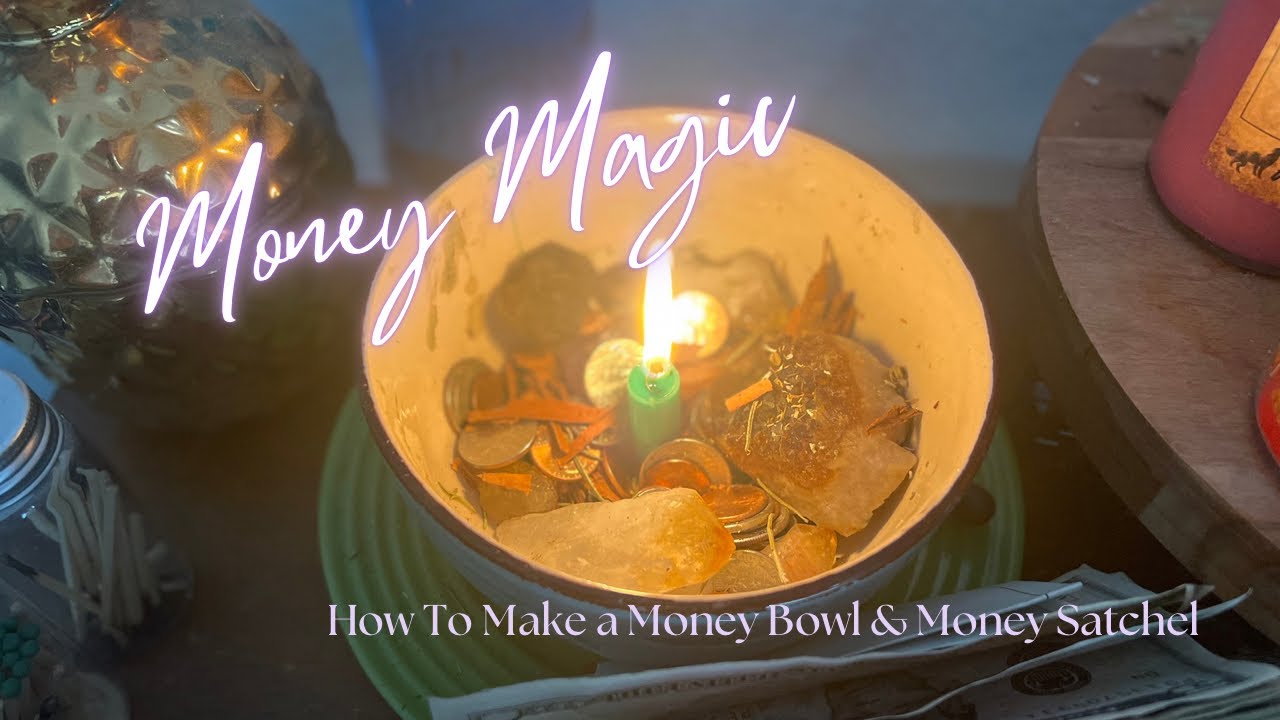 INCREASE YOUR MONEY - How to make a money bowl spell & other money magic - Witchy 101 tutorials