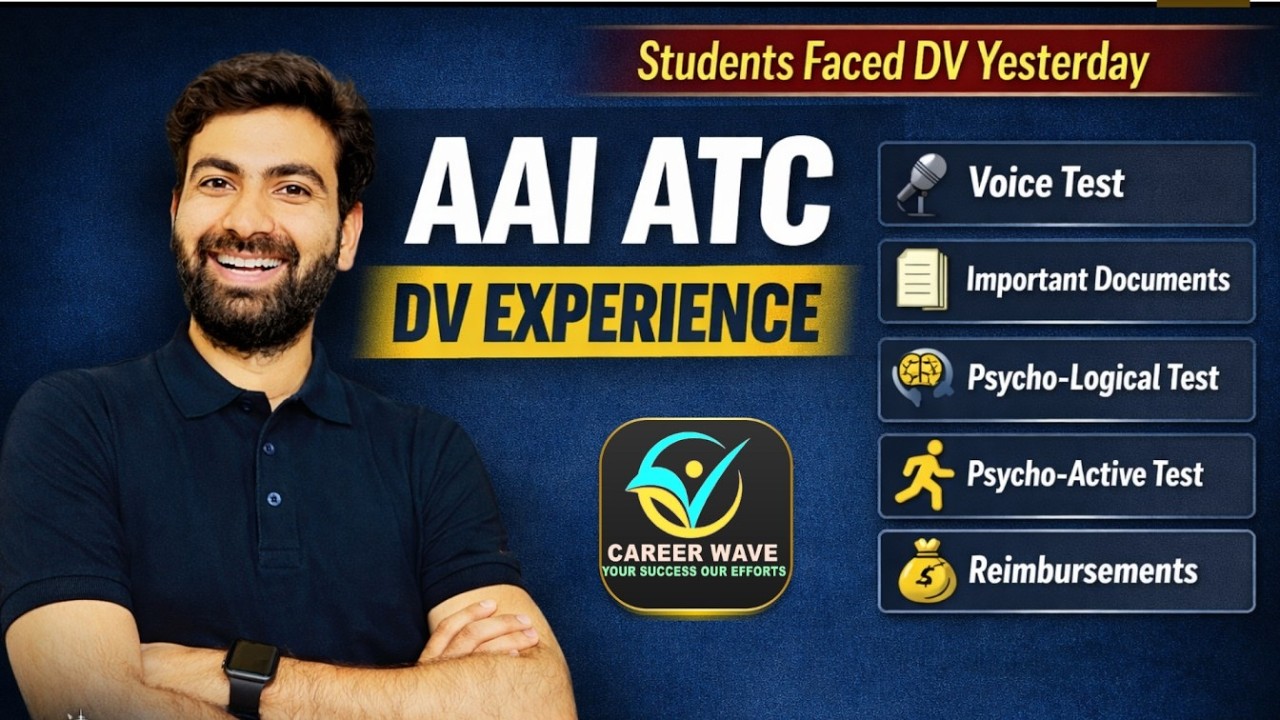 AAI ATC DV Experience 2026 | Voice Test, Psycho Test & Documents Explained