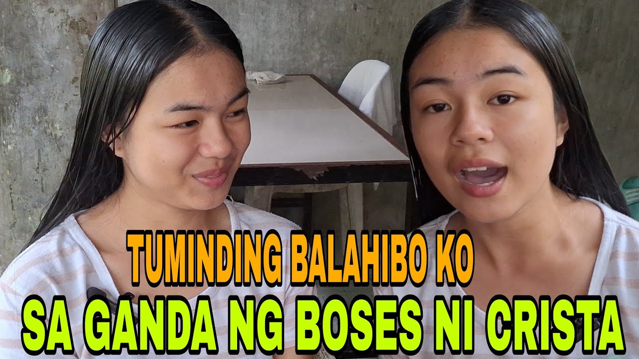 CRISTA KAKAIBA KA MAGANDA NA MAY TALENT PA NAGPAMALAS ULIT NG GALING SA PAGKANTA
