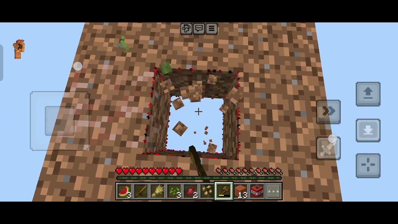 Minecraft one block!