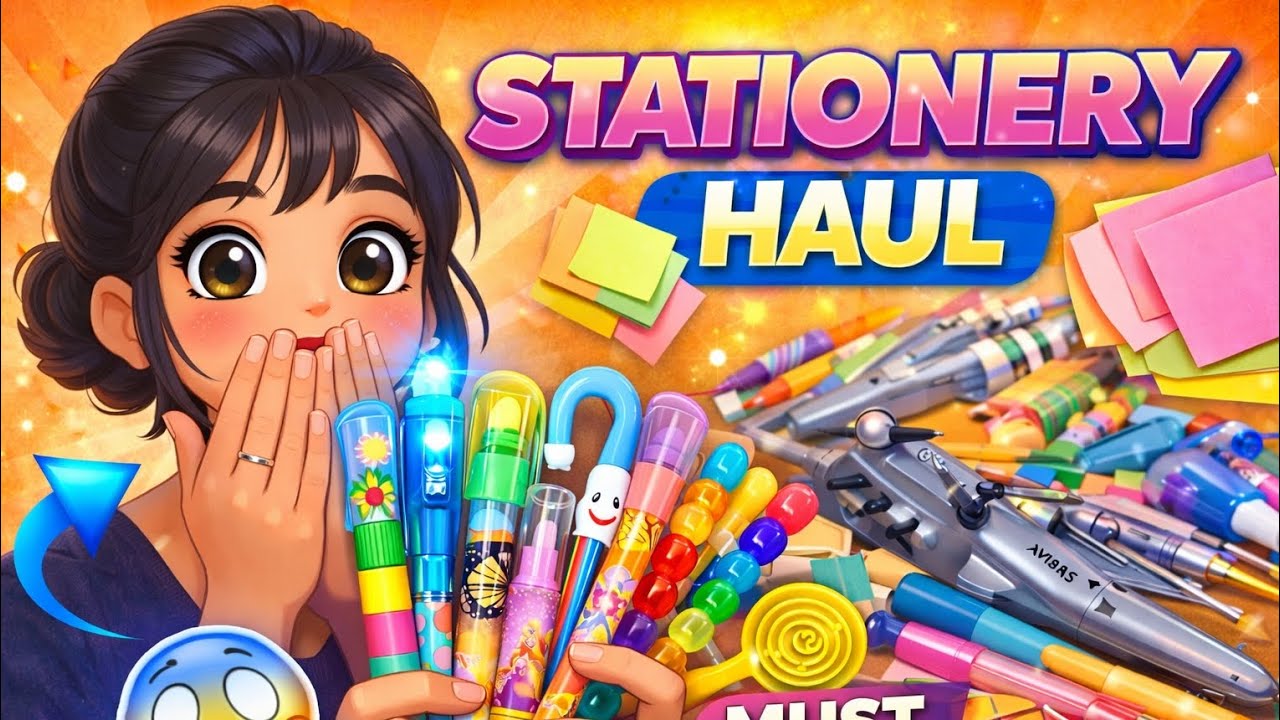 Stationery lovers, this one&rsquo;s for YOU!So many cute finds in one haul 😭💖Which one is your fav? 👀✏️