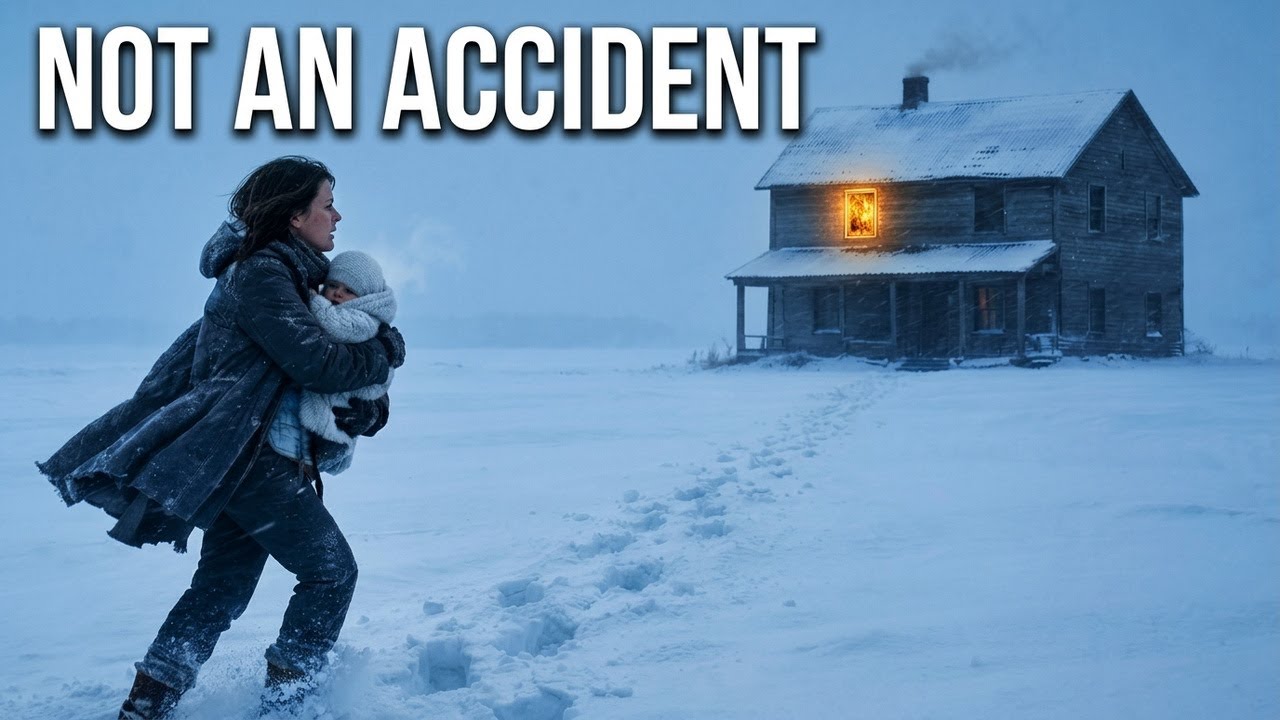 He Left Her to Freeze With a Newborn… But the Light in That House Wasn’t an Accident