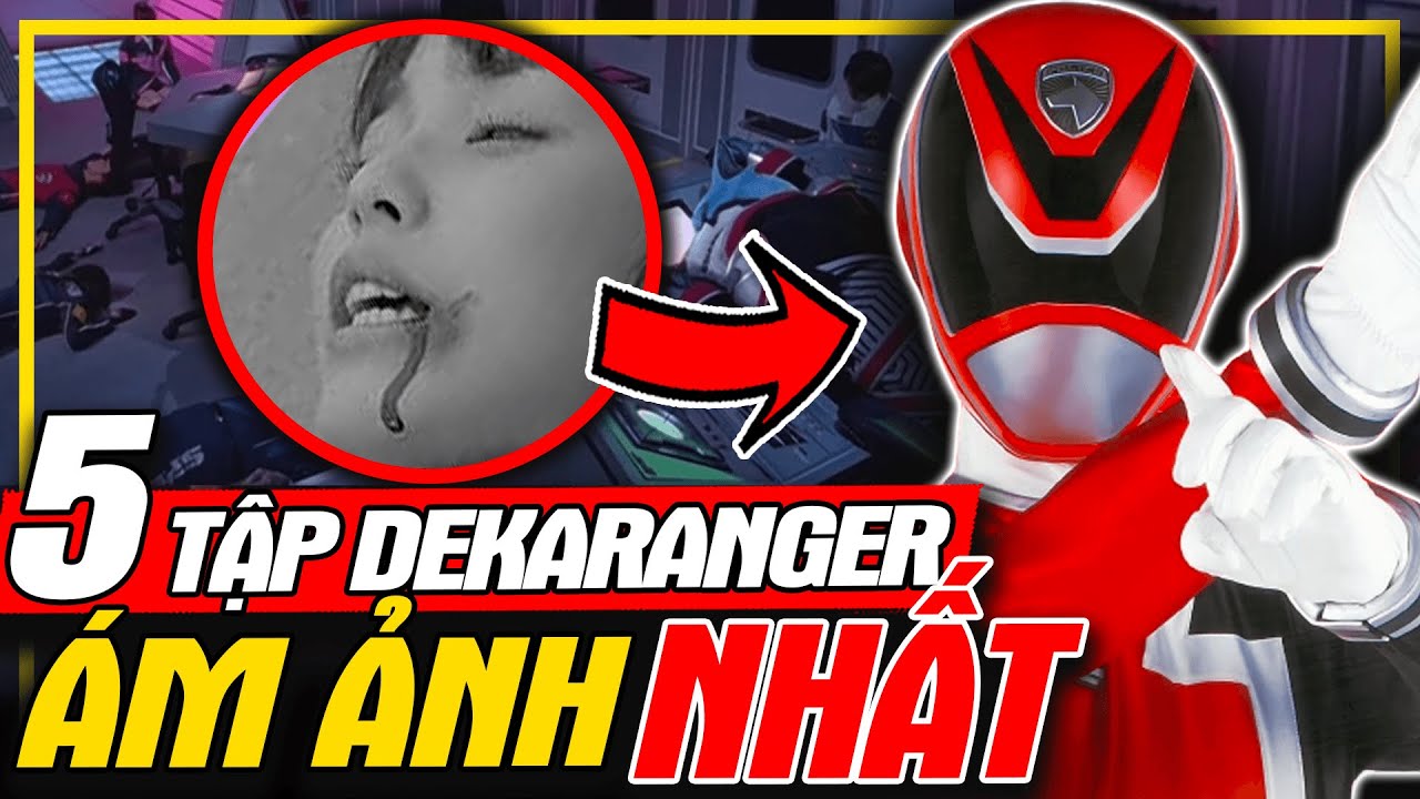 Dekaranger: Top 5 Tập Phim Ám Ảnh Nhất - Vụ Thuốc Hồi Xuân | meXINE