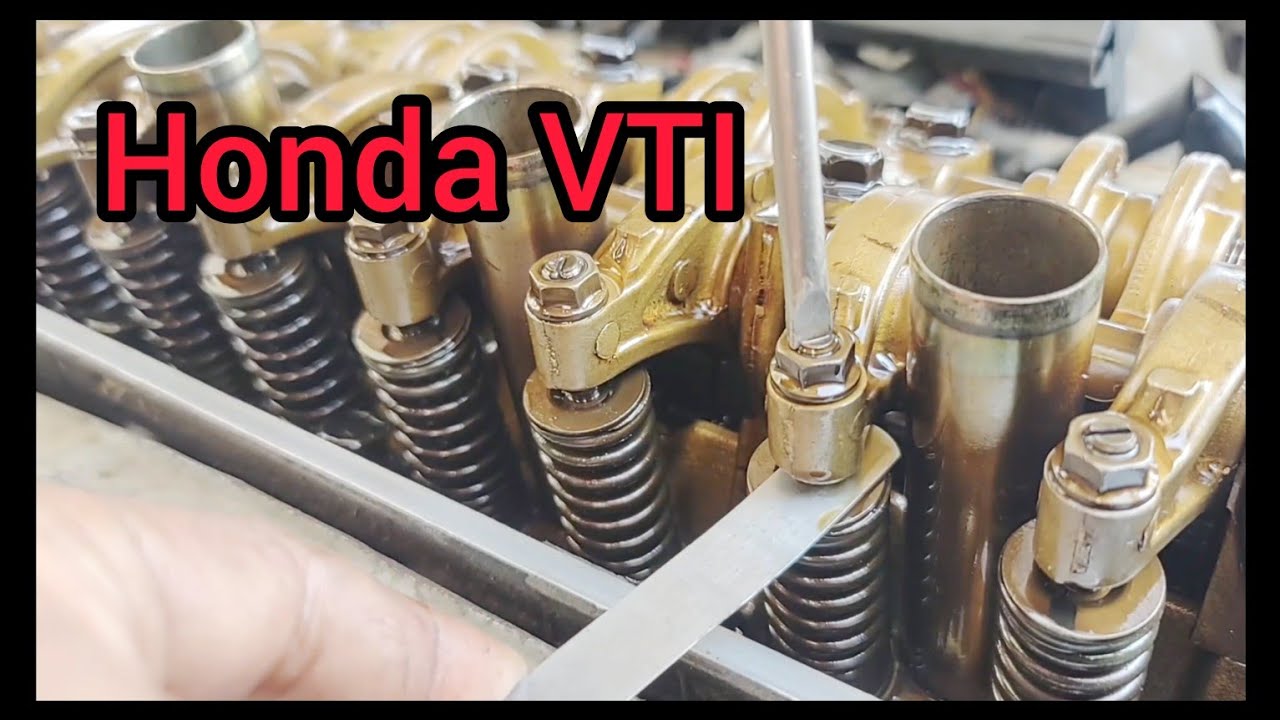Honda Civic tappet setting