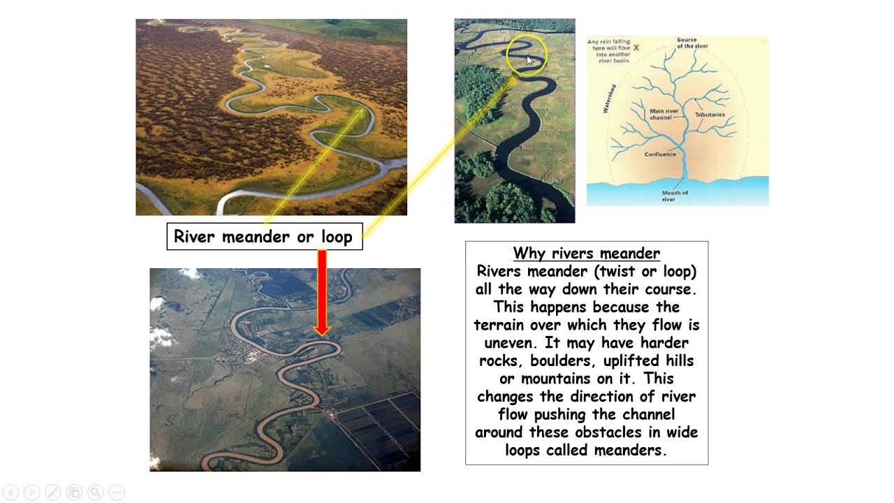 Inland water systems and their physical characteristics
