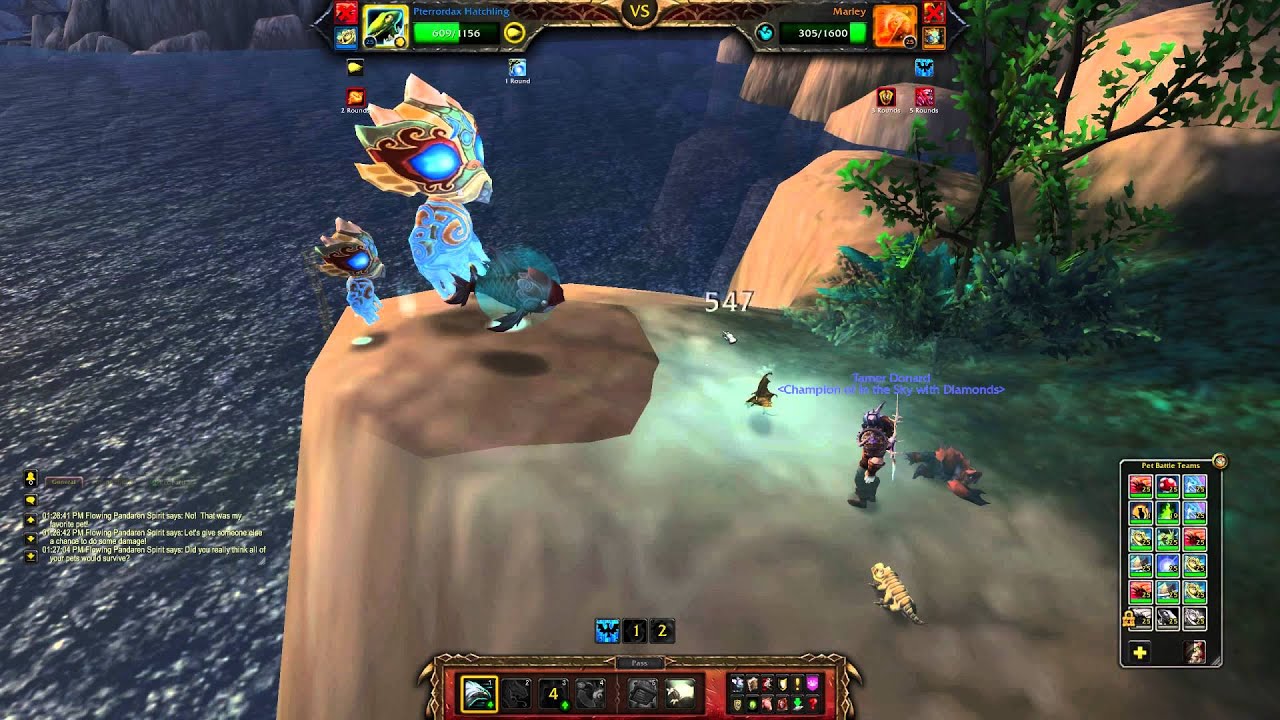 World of Warcraft Tamer Battles Guide: Flowing Pandaren Spirit