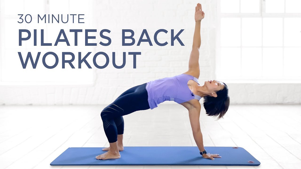 Pilates Back Workout for a Strong & Healthy Back!