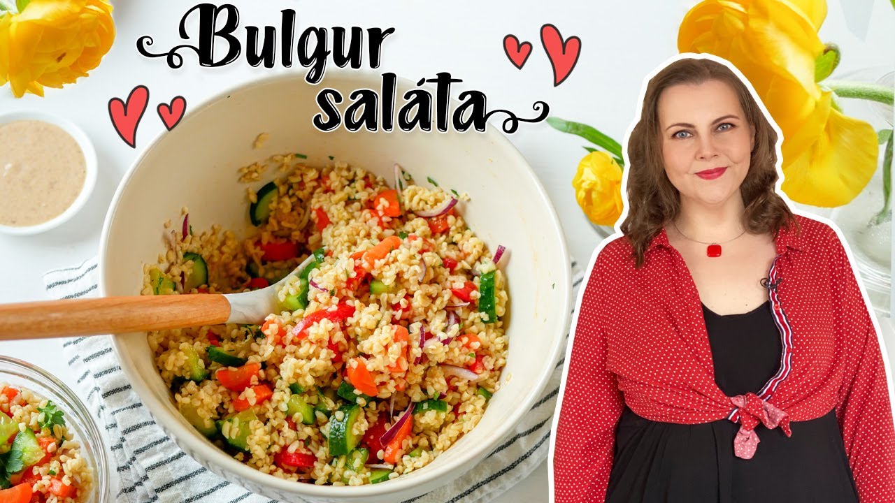 Zöldséges bulgur saláta recept