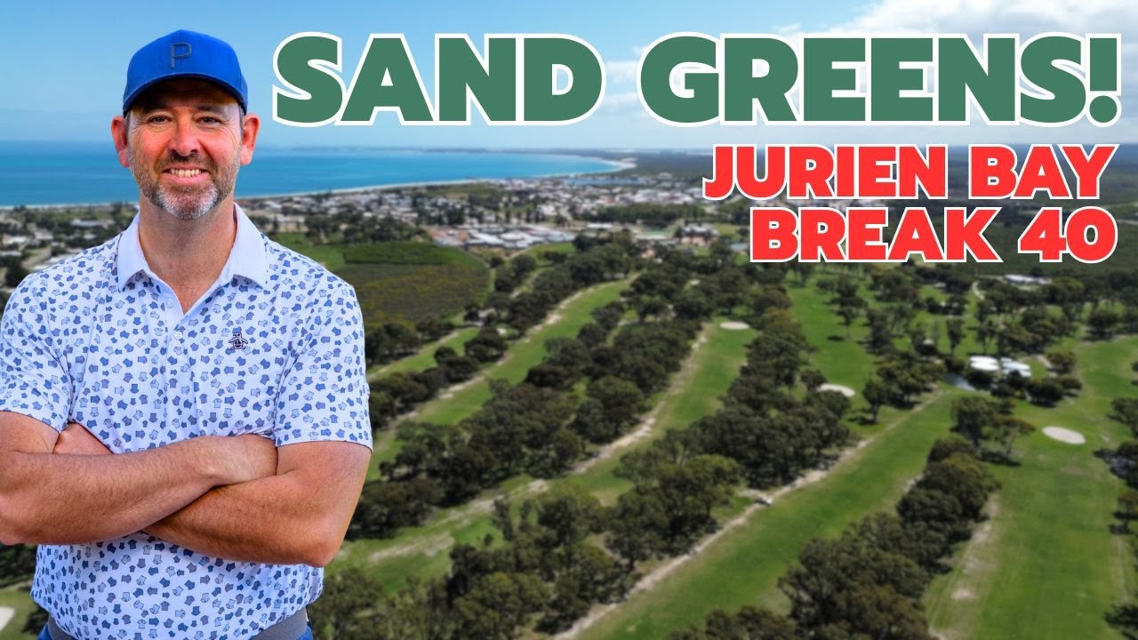 Гольф на песчаных гринах?! Break 40 Challenge в гольф-клубе Jurien Bay GC