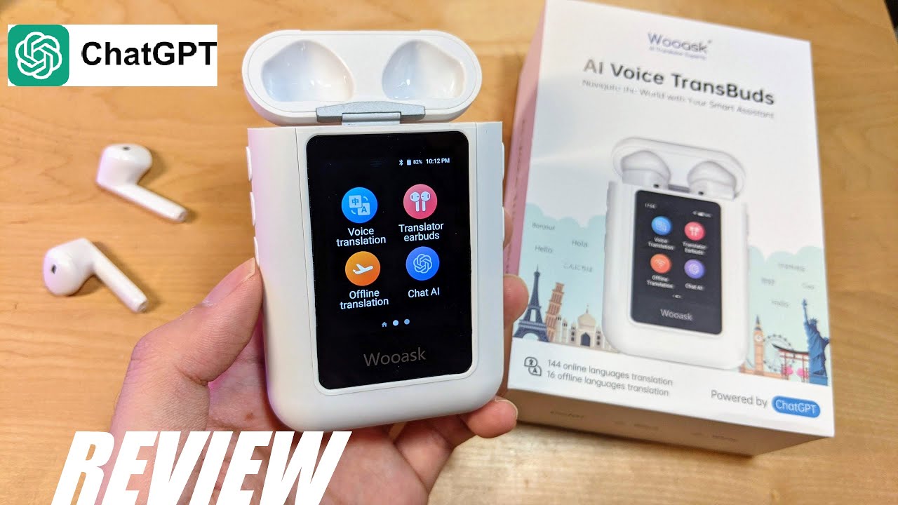 ОБЗОР: Наушники-вкладыши Wooask TransBuds A8 Smart AI Translator TWS с поддержкой ChatGPT?