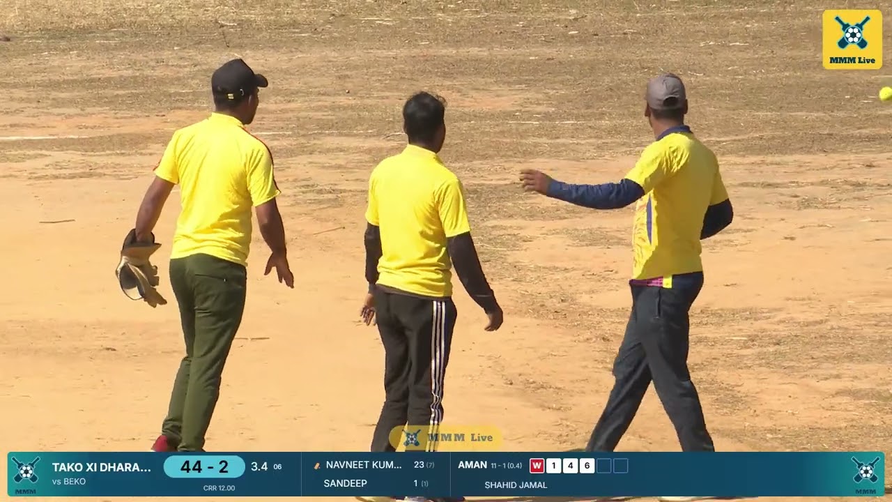 Tako XI Dharampur   1st  inning mein total 96 runs