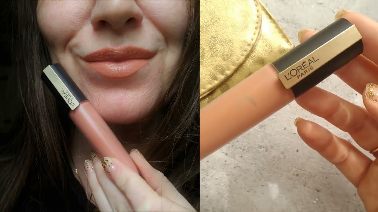 Обзор помады для губ L`Oreal Paris Rouge Signature 110