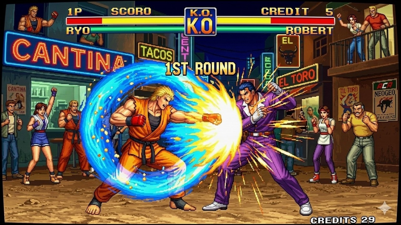ART OF FIGHTING 3 ACA NEOGEO GAMEPLAY | Edroid Lab
