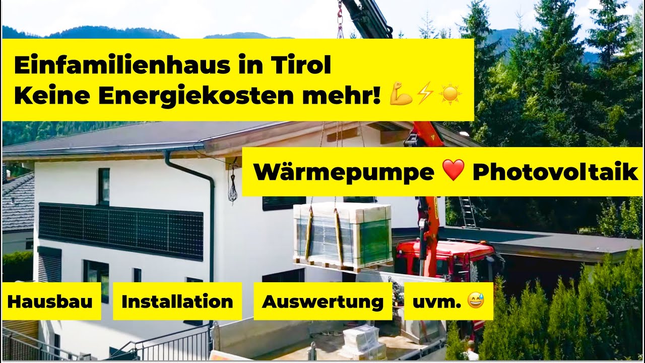 Photovoltaik & Wärmepumpe: Einfamilienhaus ohne Energiekosten