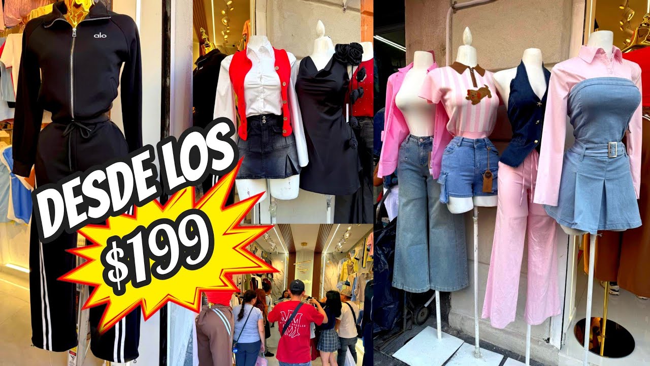 Ropa de Importación de LOS ANGELES 😱 Nueva BOUTIQUE en la CDMX | Marcas ORIGINALES + BARATAS