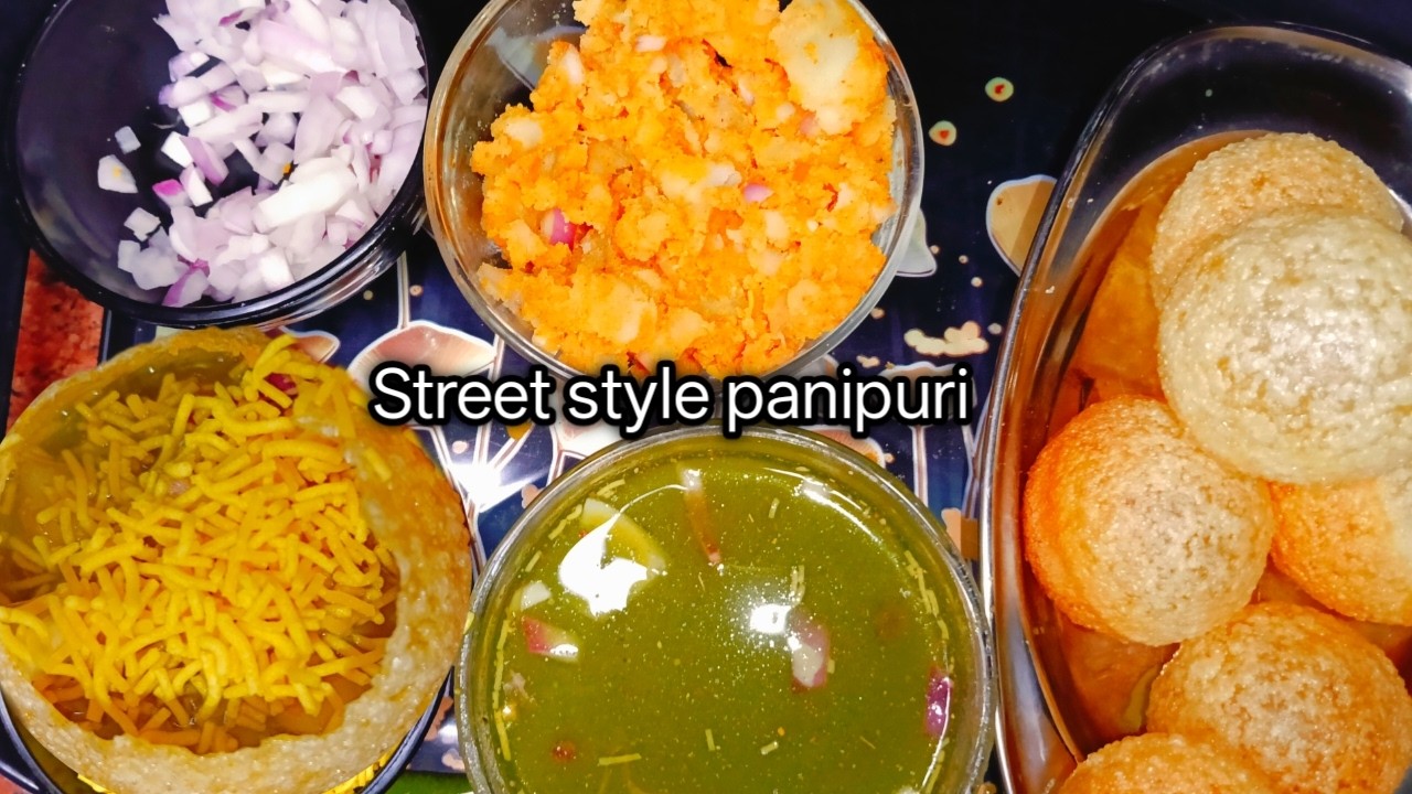 Street Style Pani Puri Recipe at Home! 😋 | ಪಾನಿ ಪುರಿ ಮಾಡುವ ಸುಲಭ ವಿಧಾನ/Karnataka style recipes