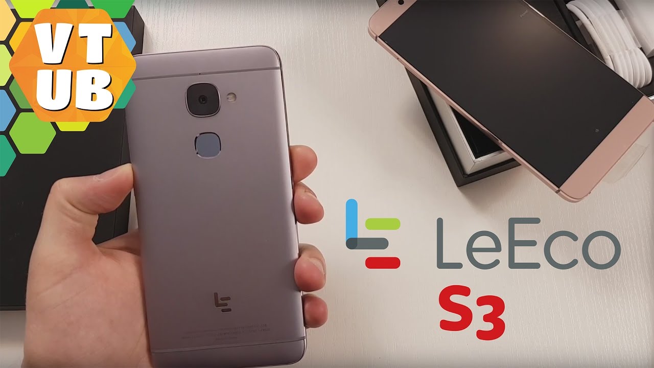 Le Eco Le S3 Золотой + сравнение с серым