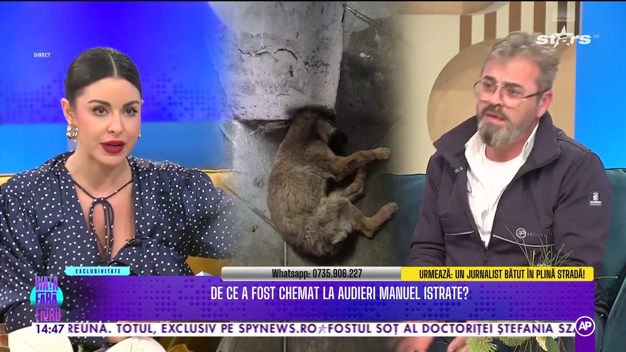 MANUEL ISTRATE S-A SUPUS TESTULUI ANTI-DROG, ÎN DIRECT! CARE A FOST REZULTATUL!