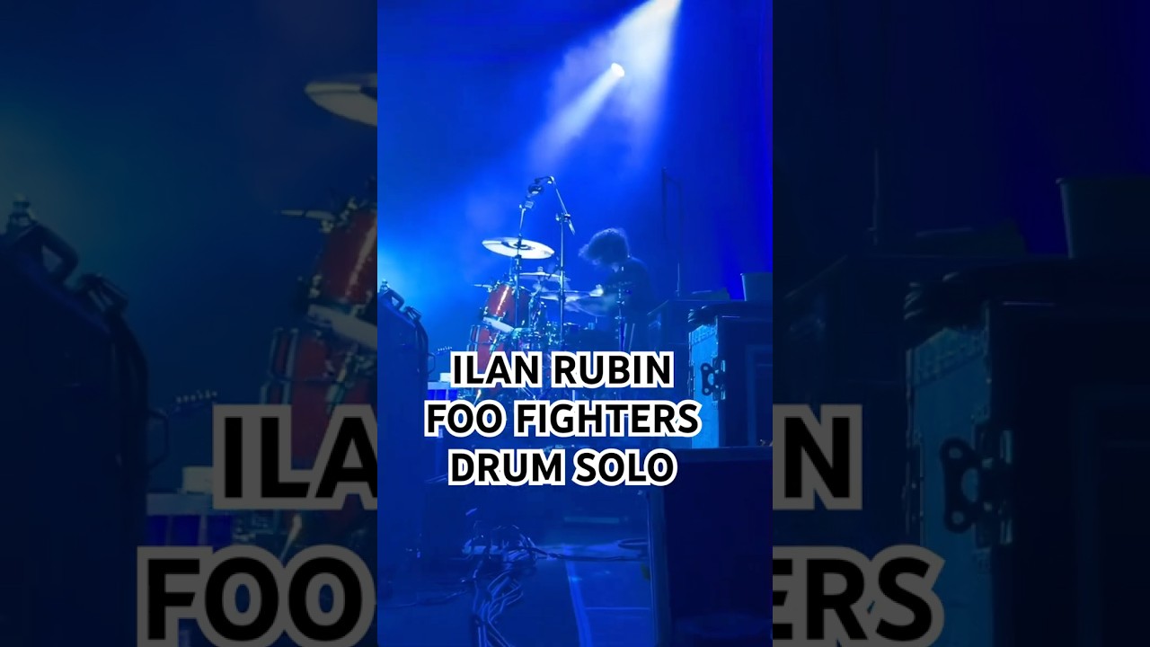 Ilan Rubin Foo Fighters Drum Solo