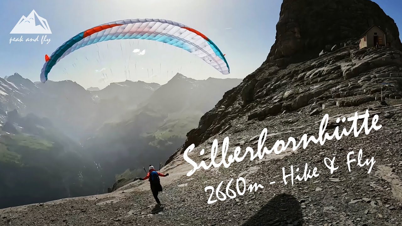 Hike and Fly Silberhornhütte 2660m - Ausflug in die Gletscherwelt der Jungfrau