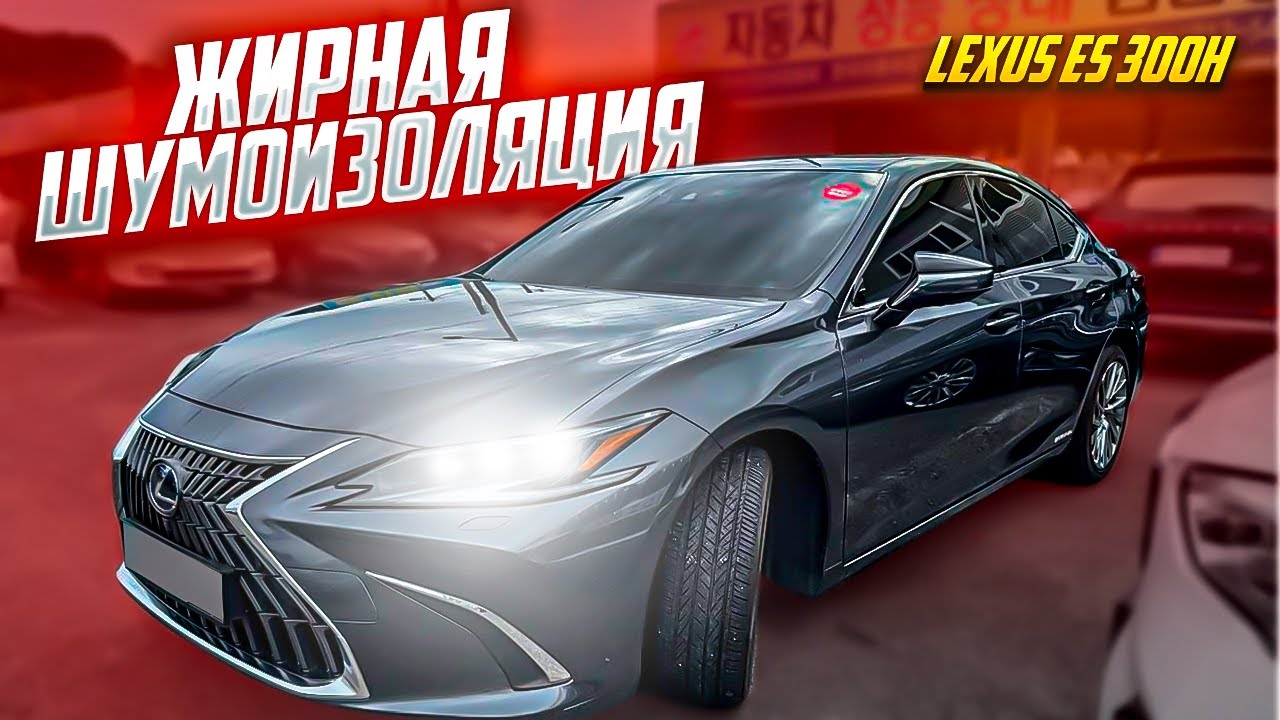 Шумоизоляция Lexus ES300h — полный разбор автомобиля