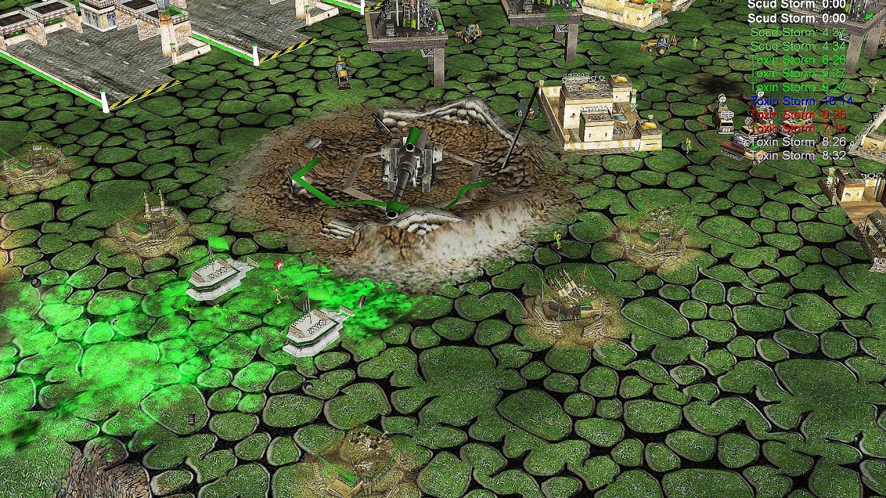 Dr Thrax vs 7 GLA BOSS - GILGAMESH MAP - Command & Conquer Generals Apocalyptic