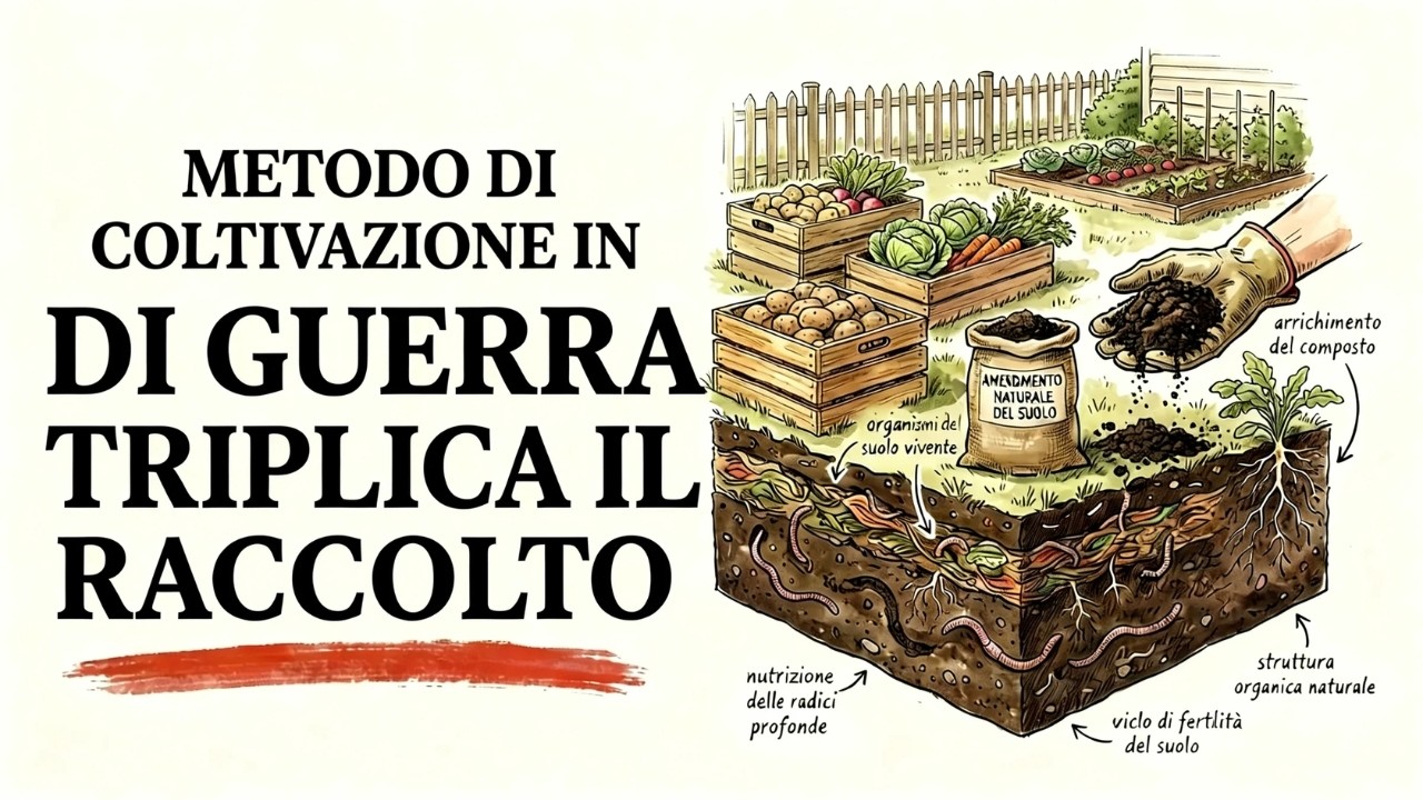 Segreto del suolo WWII: raccolti ×3 — perché nascosto 80 anni?