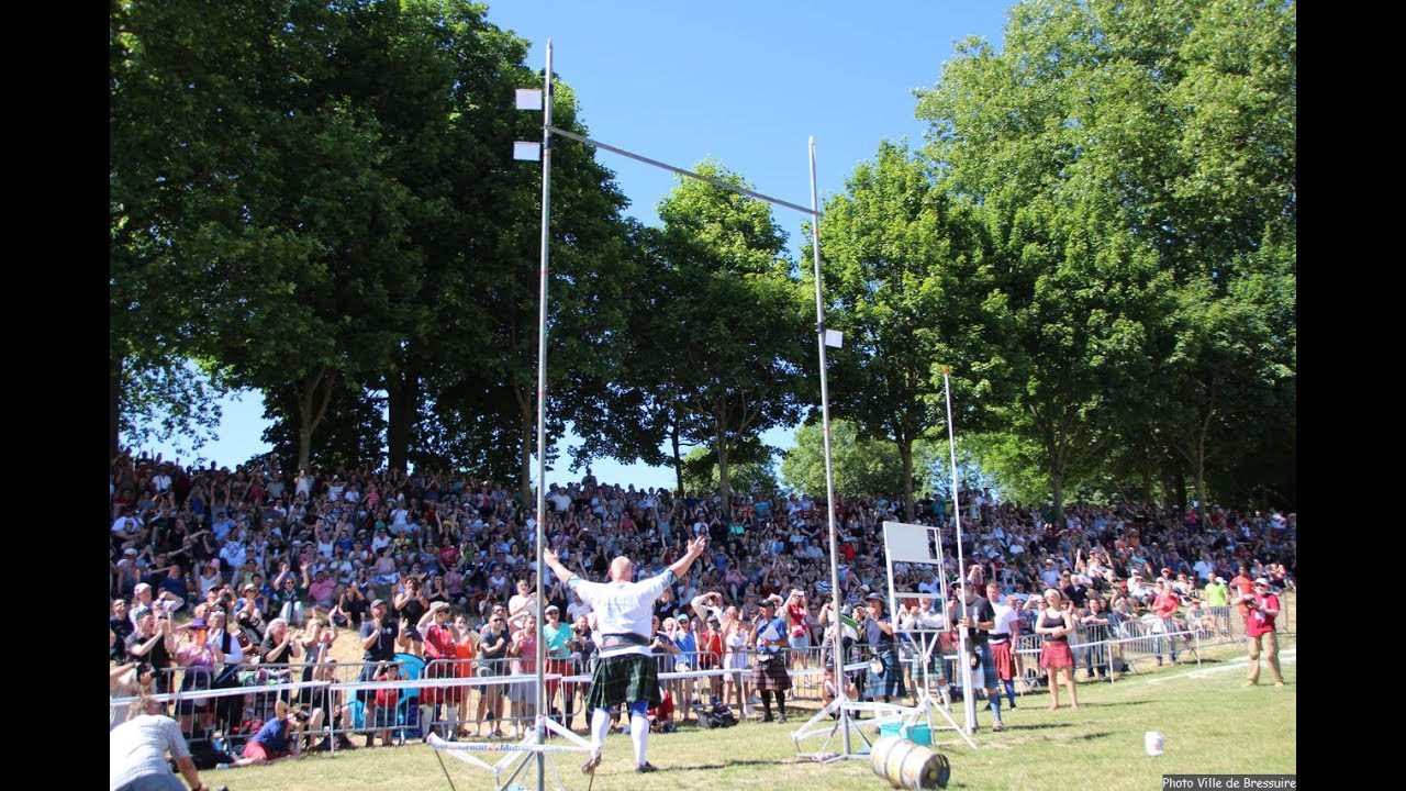 Championnats d'Europe HIGHLAND GAMES à BRESSUIRE (France) 2017