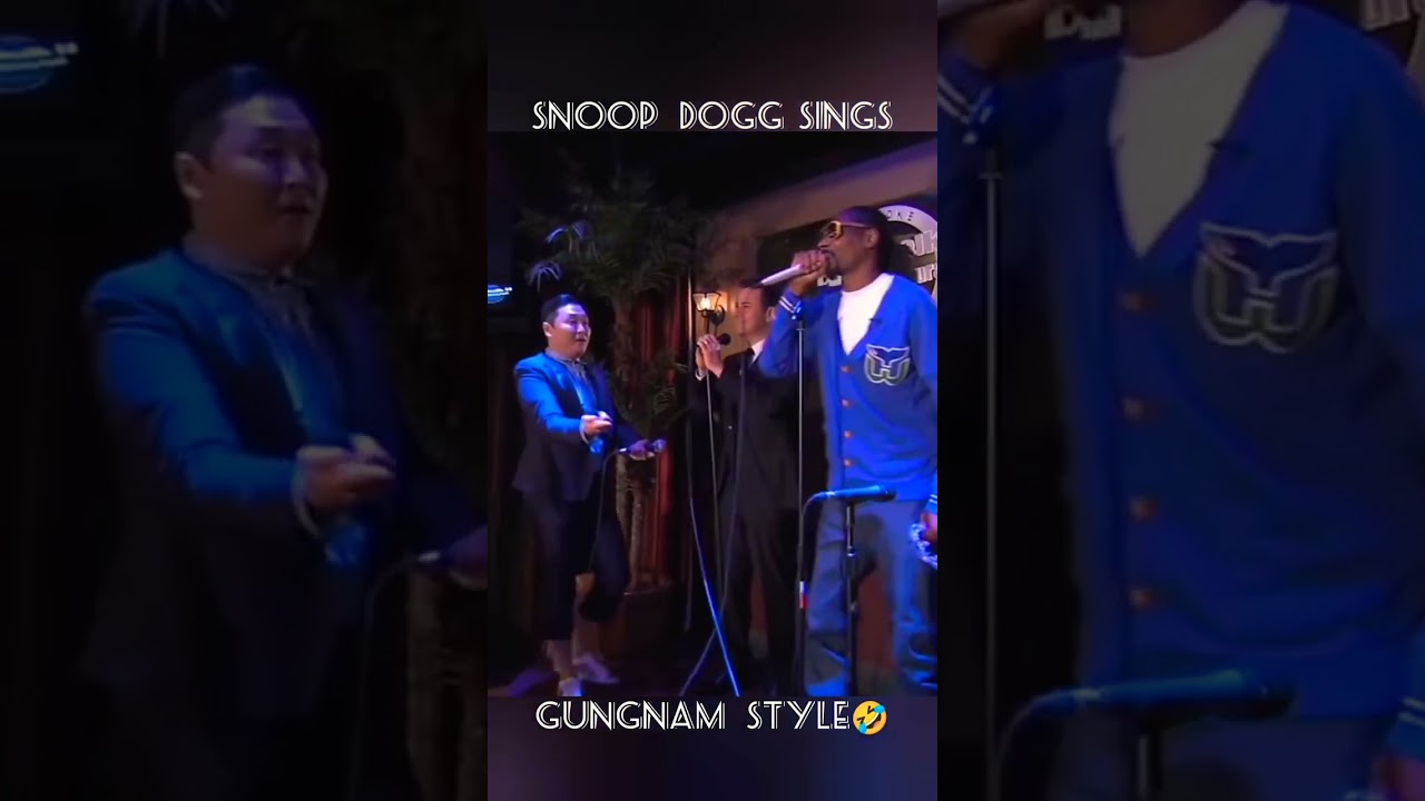 Snoop Dogg Singing Gungnam Style in Japanese | Snoop Dogg Funny Karaoke 🤣@snoopdogg@officialpsy