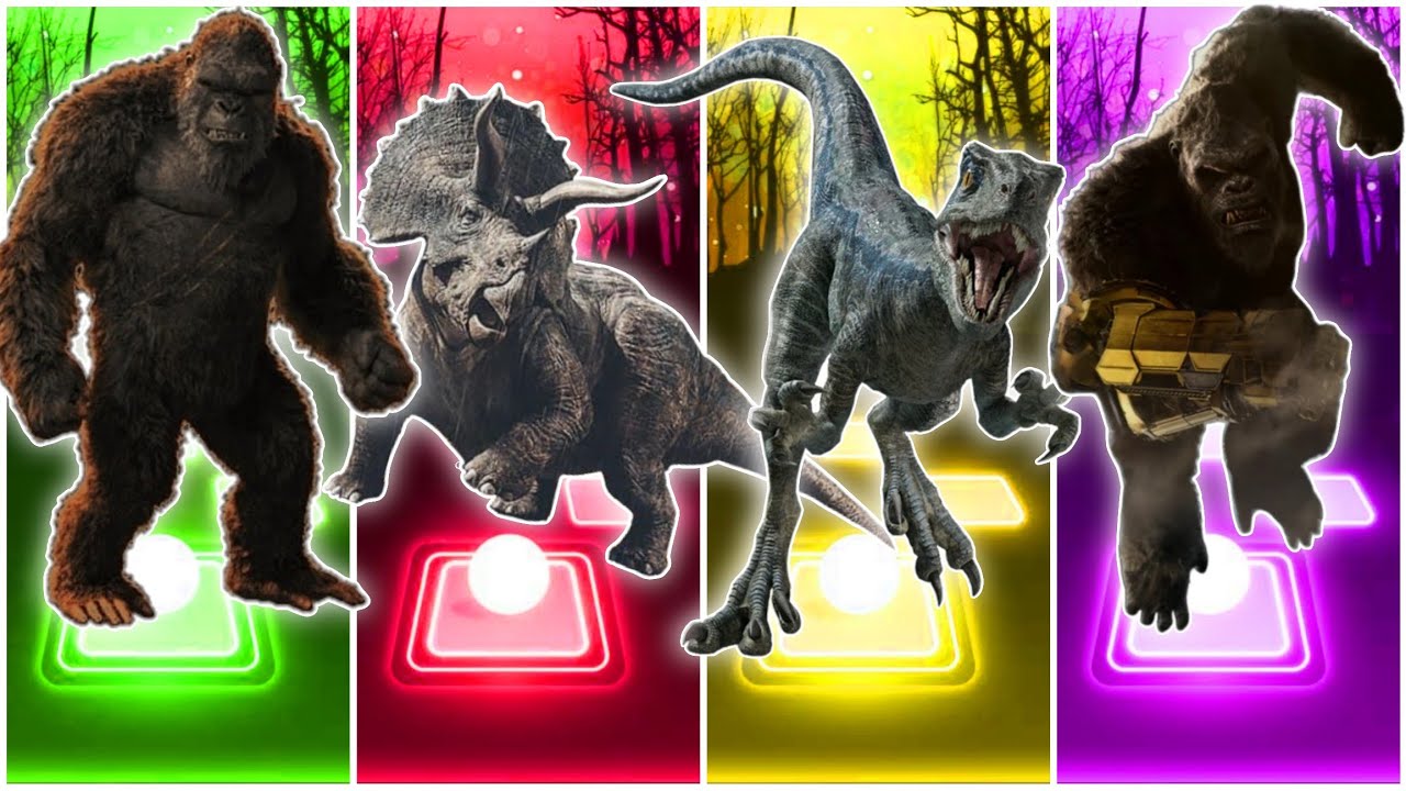 King kong  🆚 Funny Tyranasurus 🆚 Dinosaur 🆚 Funny kong