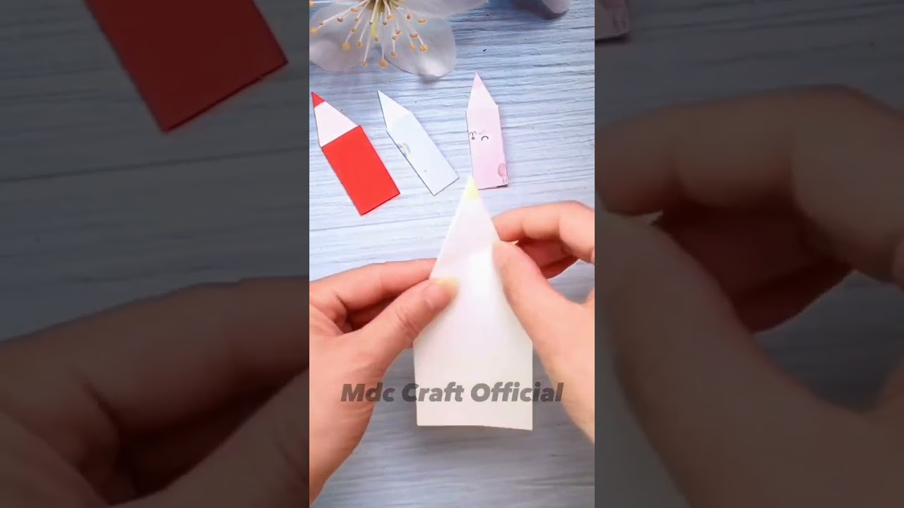How to make a paper pencil #craft #craftideas #diycrafts #paper #papercraft #crafting #diy