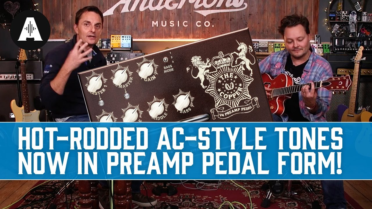 Victory’s All-Powerful 'The Copper' Amp Now in a V4 Preamp Pedal Form!