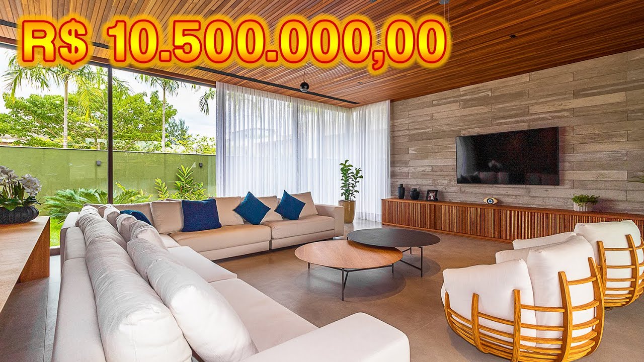 ISSO É ALTO PADRÃO!! CASA TÉRREA COM PROJETO SENSACIONAL DUDA PORTO! CONFIRA!  | MULLER IMOVEIS RJ