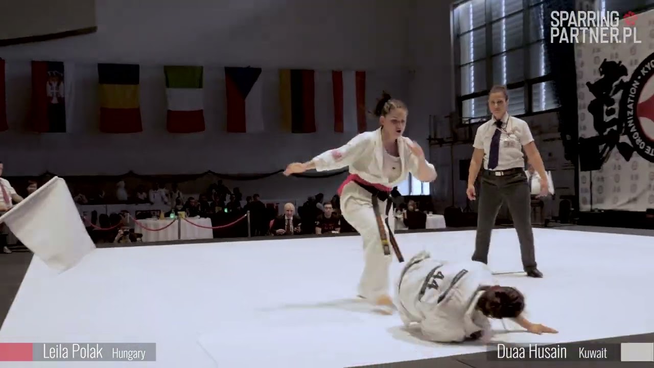 Duaa Husain vs Leila Polak 19th European Open Karate Championship 2022 IKO