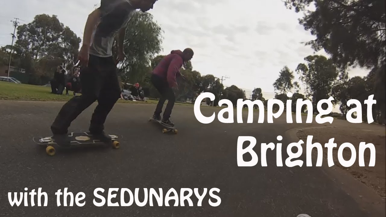 Camping at Brighton - With the Sedunarys
