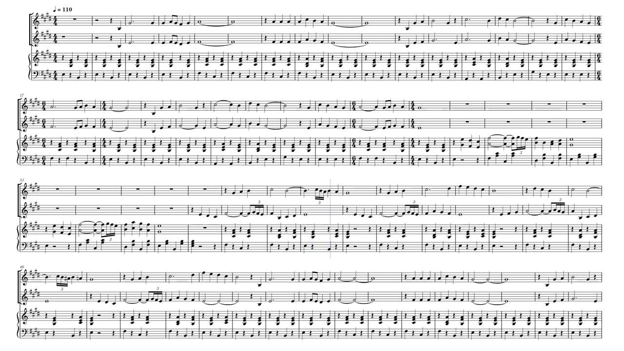 KAIMOS Chorale by Mikis Theodorakis