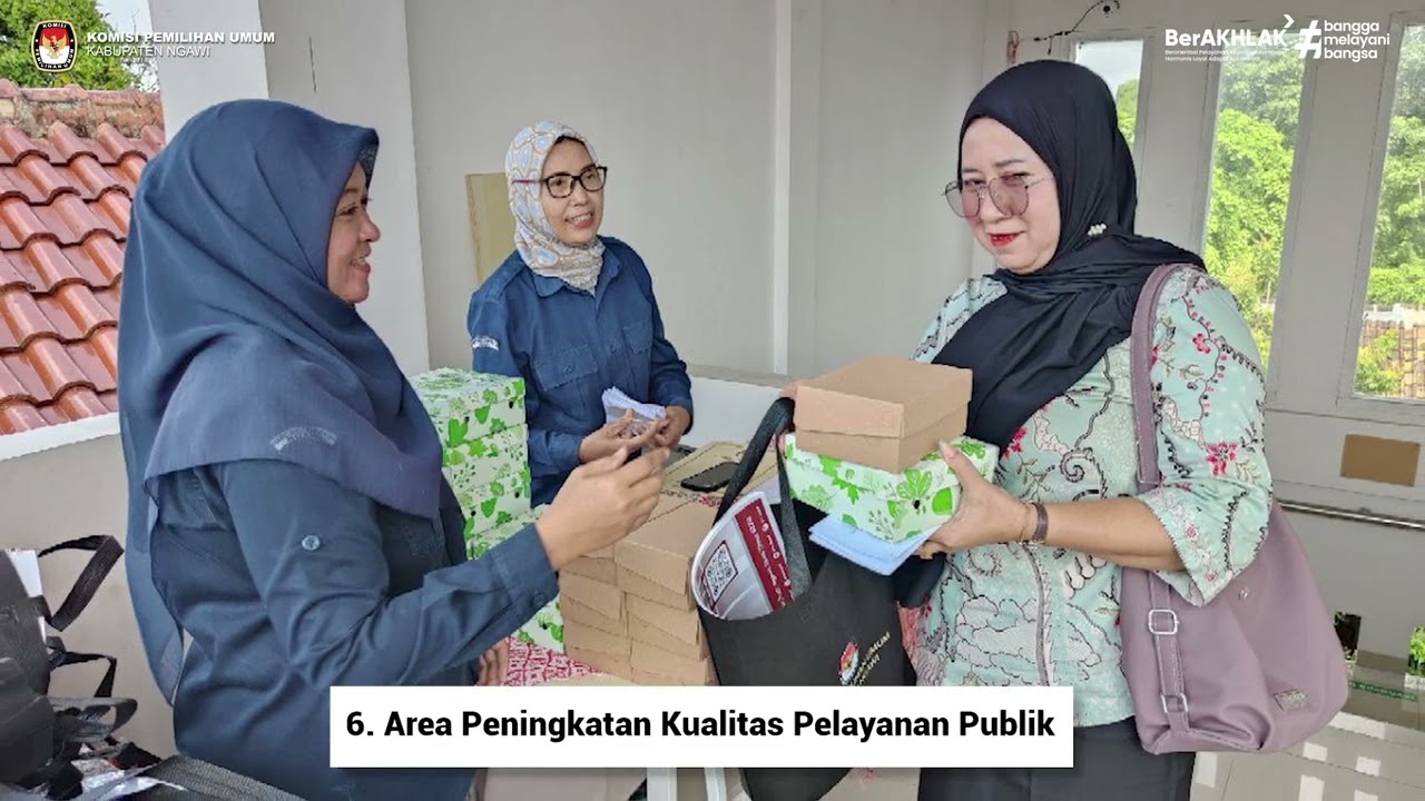 KPU KABUPATEN NGAWI BERKOMITMEN PENUH MEMBANGUN ZONA INTEGRITAS