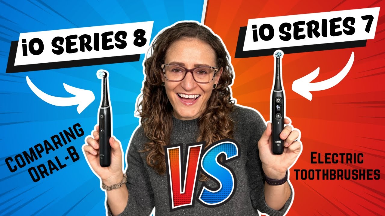 Comparing Oral-B iO Series 8 & 7 Electric Toothbrushes