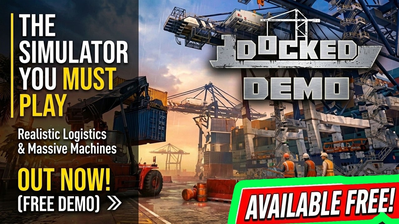 Wait, is this actually good? 🤔 Docked Demo part end of demo #Docked #SimulatorGames #NewGames