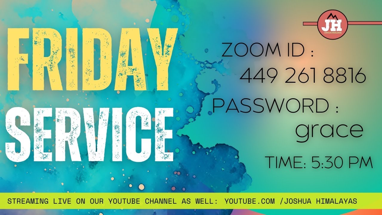 24th January 2025 // Friday Fellowship // LIVE