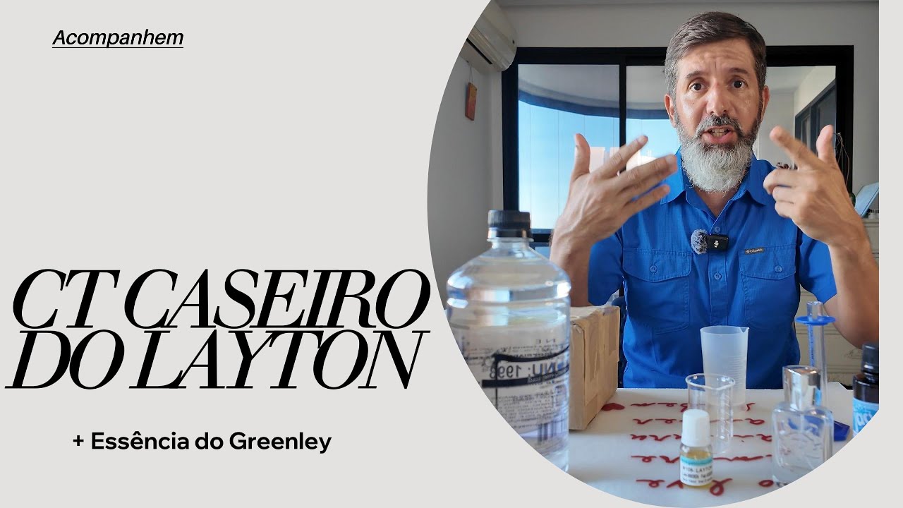 COMO FAZER PERFUME EM CASA , + DESEMBALANDO  E CONHECENDO A ESSÊNCIA DO GREENLAY.