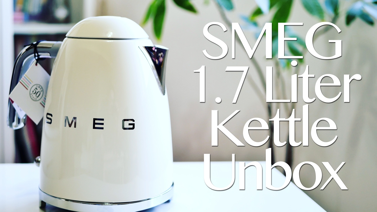 Smeg 1.7 Liter Kettle 美美的復古風電水壺開箱(EP#25)