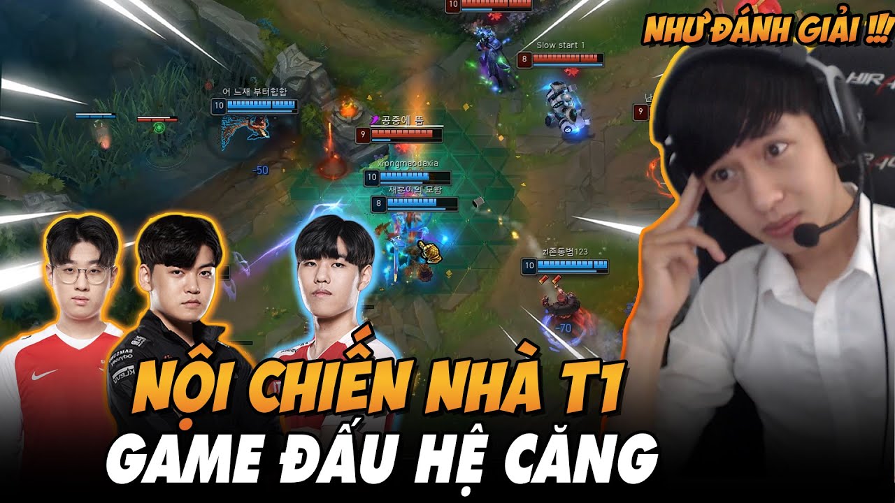 BÌNH LUẬN RANK HÀN: NỘI CHIẾN CÁC THÀNH VIÊN NHÀ T1 VÀ GAME ĐẤU CĂNG HƠN ĐÁNH GIẢI TẠI RANK HÀN
