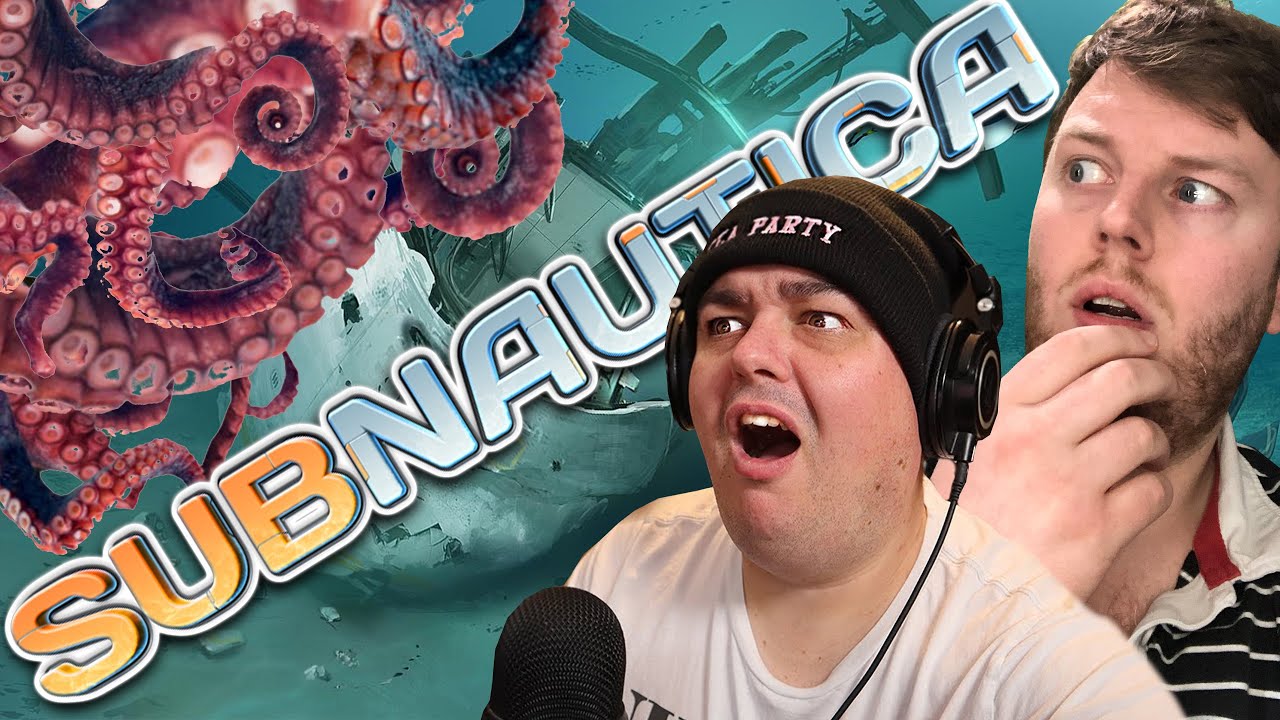 Мы реагируем на ЛЕВИАФИН в SUBNAUTICA вместе с Daz Games